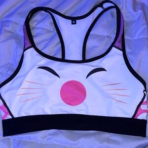 FFXIV Moogle Sports Bra Size Medium